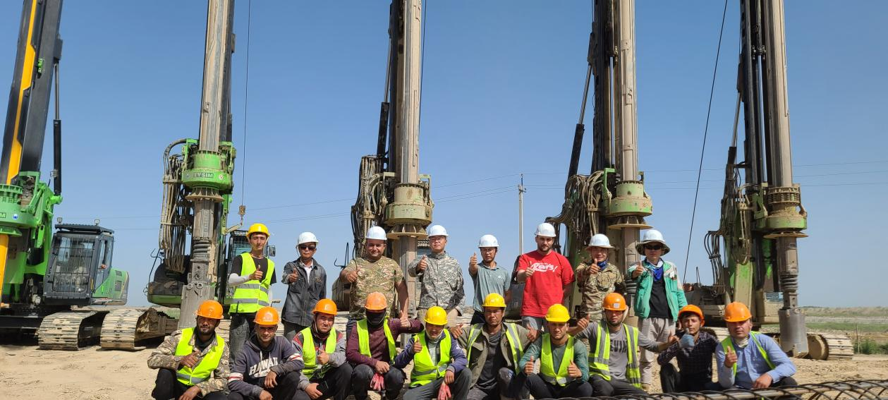 泰信机械助力乌兹别克斯坦重大民生基建项目 